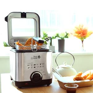 [리퍼]가정용 소형 미니 전기 튀김기 1.5리터 BCDF-1010