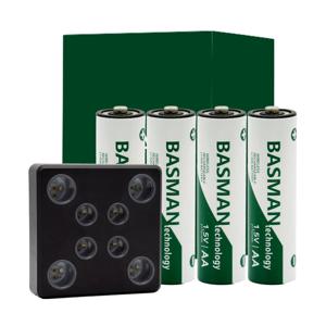 2.5세대 무선 충전식 건전지 리튬이온 배터리 AA 4개입 + 전용 충전기 번들