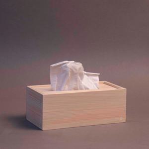 바이림 편백나무 티슈 케이스 히노키 우드 사각 휴지 커버