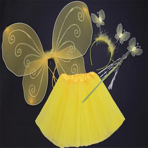 나비날개봉머리띠세트 미니망사치마