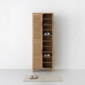 현관신발장 원목 슬림 신발장 다용도 수납장