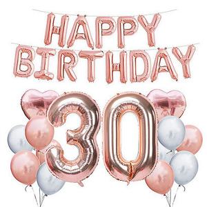 대형 알파벳 풍선 레터링 생일 파티 이벤트 로즈골드
