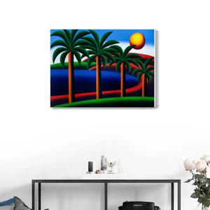 2273올러그 크보스토프-푸른해안 /우드 노프레임 아크릴 판넬액자 컨템포라리풍경화