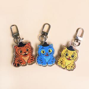 갓쓴 케이팝 호랑이 키링 열쇠 고리 굿즈 외국인 친구 선물 KPOP 액막이 데몬 타이거