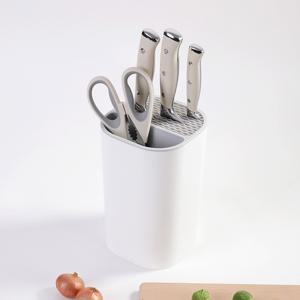 항균 클래식 칼 5종세트(칼3종+가위+칼블럭)