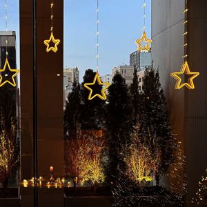 LED 스타네온전구 창문 홈데코 카페 테라스 인테리어 전구