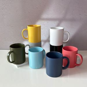 컬러 무광 카페머그컵(8color) 홈카페컵