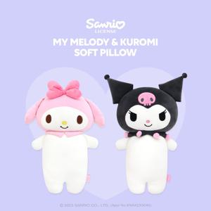 산리오캐릭터즈 마이멜로디 쿠로미 소프트 필로우 인형 2종 택1