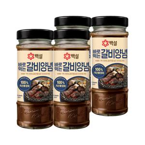백설 바로먹는 갈비양념 490g*4개