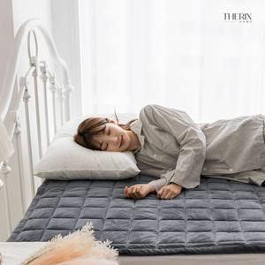 자가발열 웜매트 겨울 극세사 누빔 이불 침대 패드 SS (슈퍼싱글)