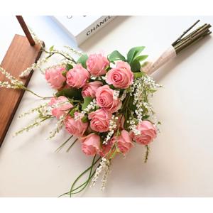 셀프 웨딩부케 조화 브라이덜 만삭사진 셀프찰영 꽃다발 촬영