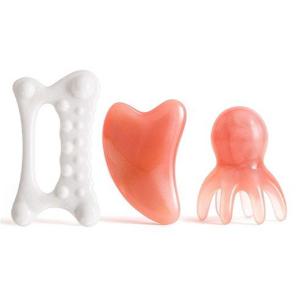 괄사 마사지기 마사지 두피 얼굴 승모근 목 림프순환 지압 바디괄사 3종세트