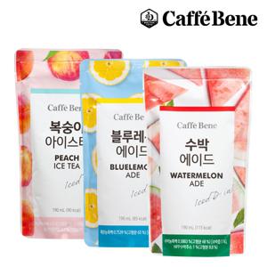 복숭아 아이스티+블루 레몬에이드+수박에이드 /팩당10팩 총30팩