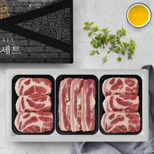 한돈 돈육 구이선물세트 1.2kg/삼겹살+목살
