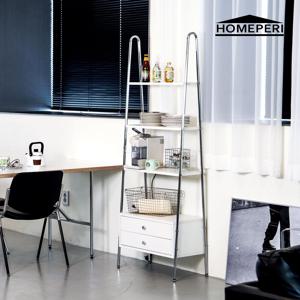 라디 미드센츄리 모던 스타일 사다리형 선반 수납장