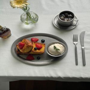 빈티지 스텐 오발 플레이트 (3 sizes)