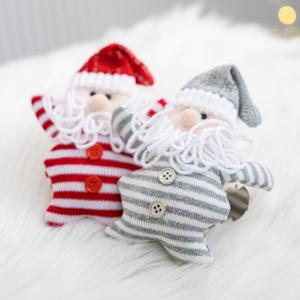 인형 장식 커튼 집게 타이백 감빵산타 16cm 2colors 크리스마스 고정 홀더