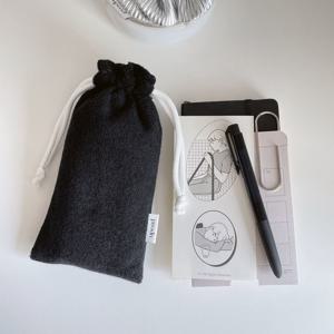 펜슬 파우치 필통 pencil pouch (black)