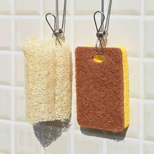 천연 통수세미 2P 코코넛 수세미 2P 세트 플라스틱제로 제로웨이스트 주방용품