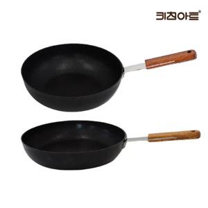 포르트 내츄럴우드 인덕션가능 후라이팬세트 2종B(후28+궁28)