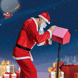 크리스마스 고급 산타복 5종 풀세트