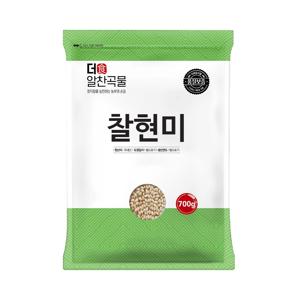 25년 햅쌀 국산 찰현미 700g 찹쌀현미