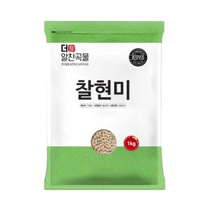 25년 햅쌀 국산 찰현미 1kg 찹쌀현미