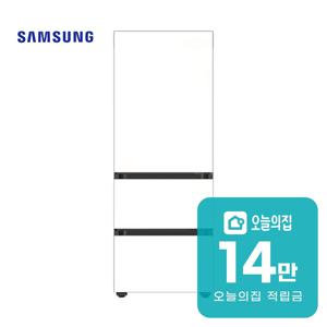 [렌탈] 비스포크 3도어 키친핏 김치냉장고 313L RQ33DB74B1APW6