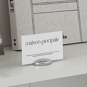 쇠테리어 스텐 메모홀더 카드스탠드 명함 엽서 사진 꽂이 네임택