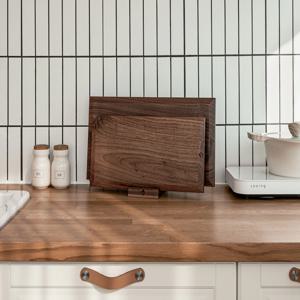 수제작 고급하드우드 월넛 양면도마 홈파티 플레이이팅 보드