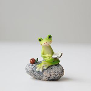 개굴북스 피규어 화분데코 미니어처 소품