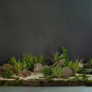 가든조경 이끼마운팅 완제품 PM8 조화 플랜트박스