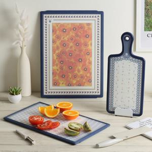 프라카 항균 양면도마 사각 3P세트 (사각 대+사각 중+핸들 베이직)