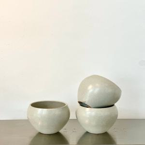 단지 화이트 유약화분 수제토분 국산화분