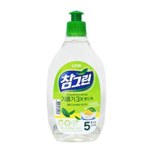 참그린 주방세제 녹차 기름기 2X 뽀드득 용기 500g