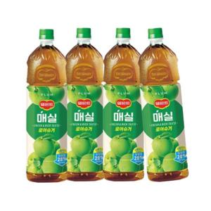 델몬트 매실 로어슈거 1.5L 6개입(1박스)