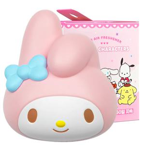 산리오 마이멜로디 빅페이스 차량/실내 겸용 리필형 방향제 12가지 향기