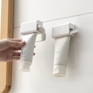 무타공 벽 부착 자석 부착형 알뜰 치약 짜개 튜브 거치대 공중부양 탈부착 디스펜서