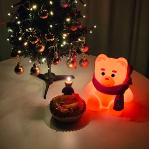 벨리곰 LED 터치무드등 곰돌이조명
