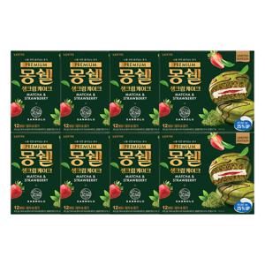 몽쉘 말차&딸기432g(12입) x 8개
