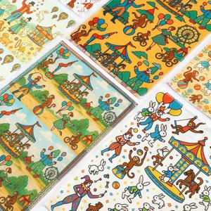 서커스 커트지 8종 조각천 자투리 컷트지 원단