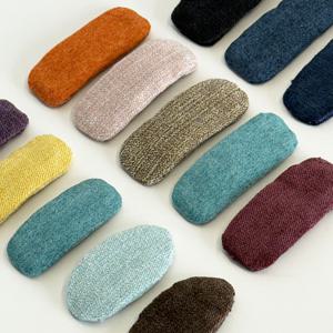 그레이스랜드 고급 크리스마스 헤어핀 2개 SET 똑딱이 핀