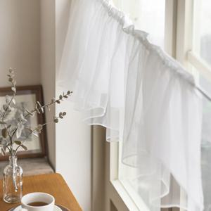 샬랄라 망사이중 바란스커튼