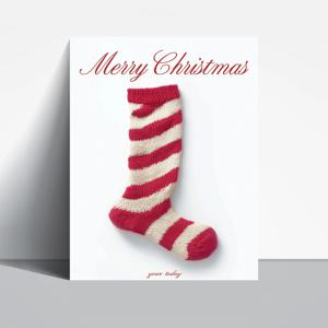 크리스마스 감성 한가득 집안 분위기를 바꾸는 양말 포스터