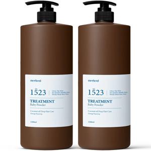 1+1 메르헨트 코코넛 대용량 트리트먼트 1500ml 베이비파우더향 미용실 단백질 헤어팩