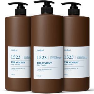 1+1+1 메르헨트 코코넛 대용량 트리트먼트 1500ml 베이비파우더 미용실 단백질 헤어팩