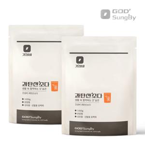 과탄산소다 1kg 2개 대용량 표백제 찌든때 얼룩제거 다목적 세정제