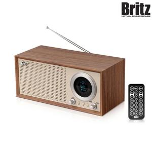 브리츠 블루투스 스피커 무선스피커 BA-HMK31 우드 무선리모컨/FM라