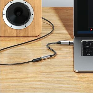 우카 휴대폰 태블릿 노트북 c타입 usb 3.5mm 유선이어폰 변환 케이블 UK-CUA1