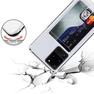 갤23FE 호환 카드수납 S711 TPU 투명 케이스 TC-S23F